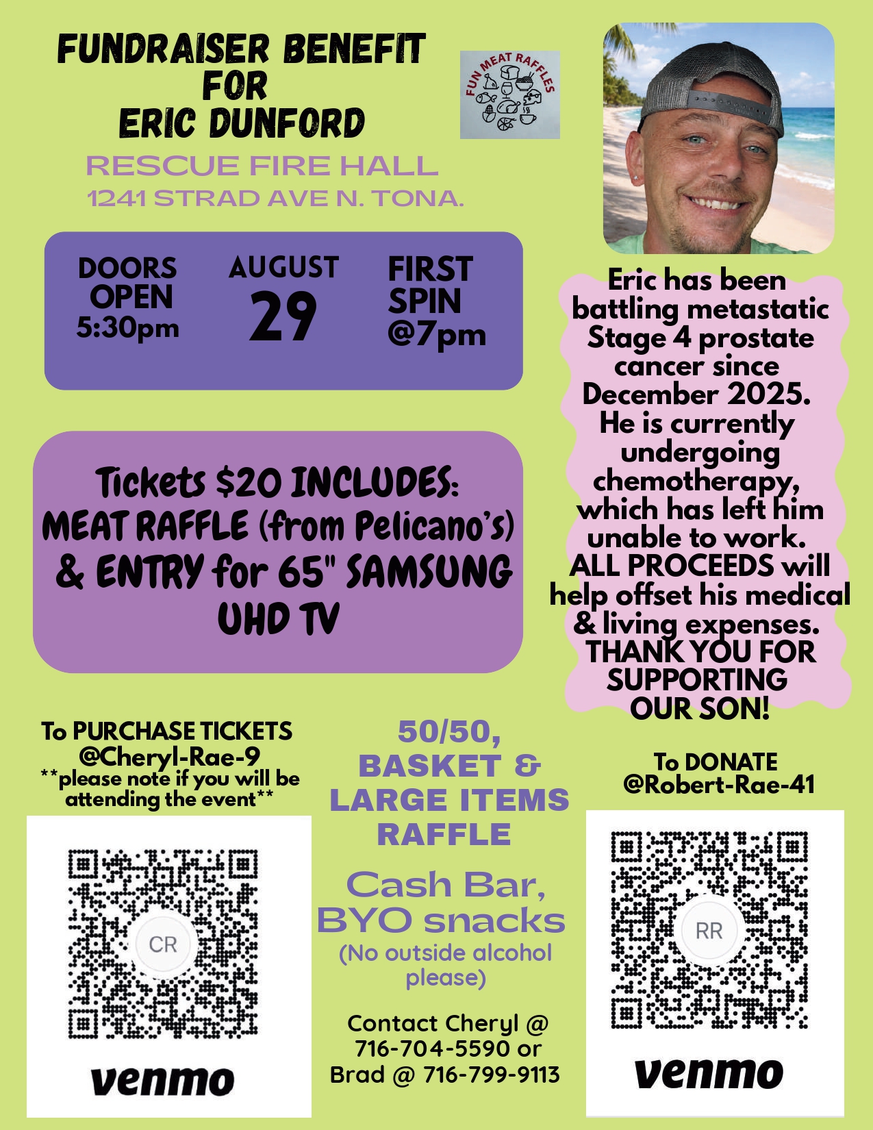 Eric Dunford Fundraiser