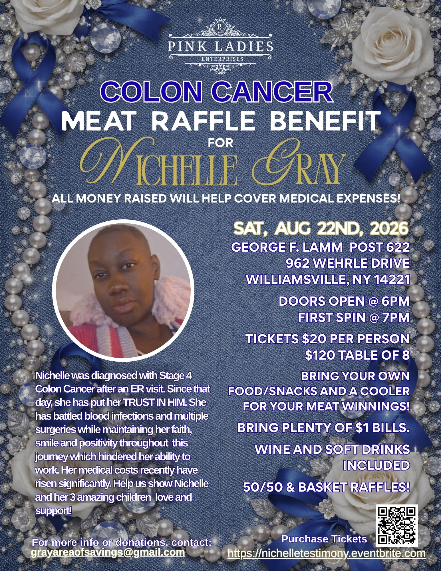 Benefit for Michelle Gray