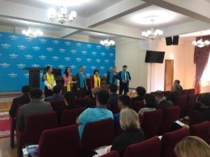 Саржанов Галымжан предвыборная агитационная работа