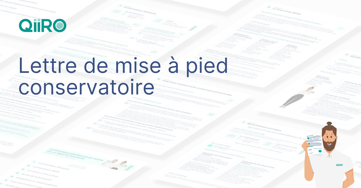 Lettre de mise à pied conservatoire : modèle à télécharger (2024)