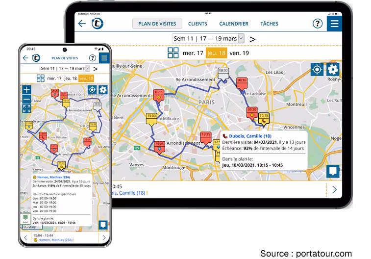 Illustration de gestion des campagnes promotionnelles sur web et mobile