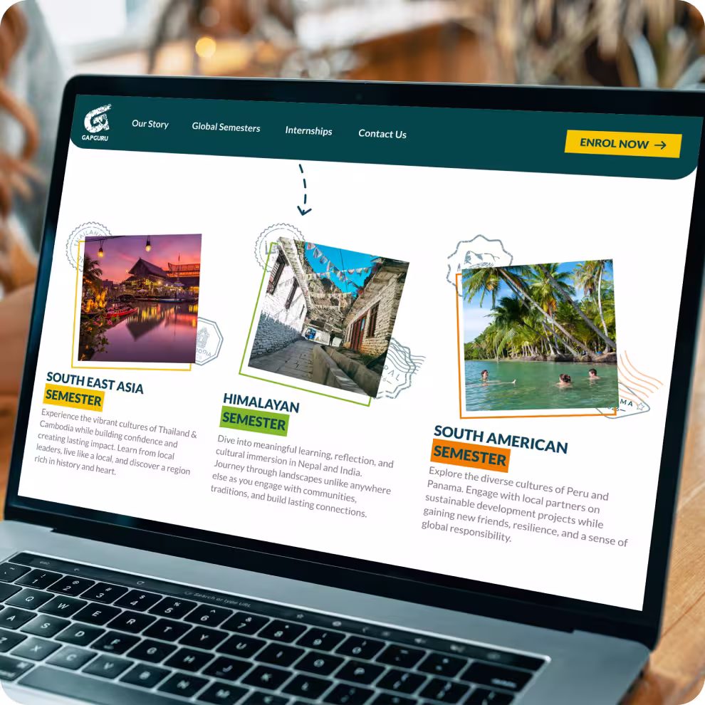 GapGuru brand design image 5 — branding collateral
