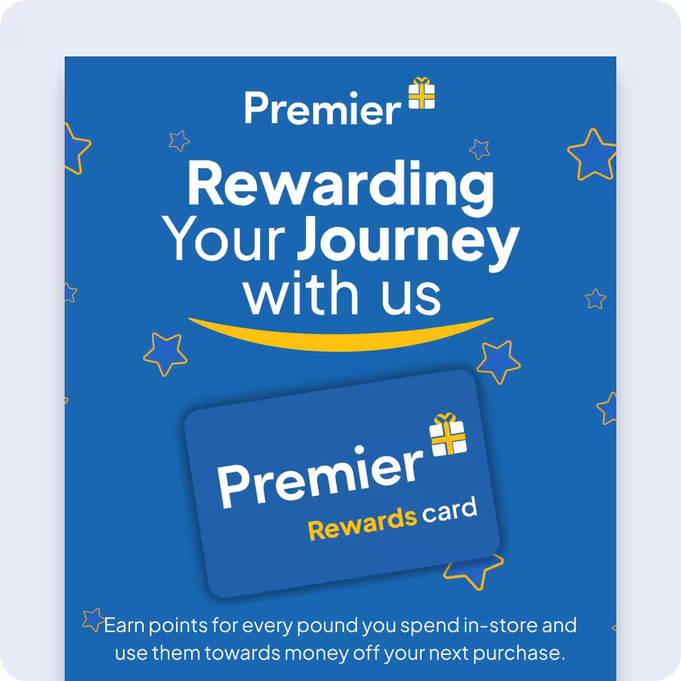 Premier+ branding image 5 — loyalty brand digital asset