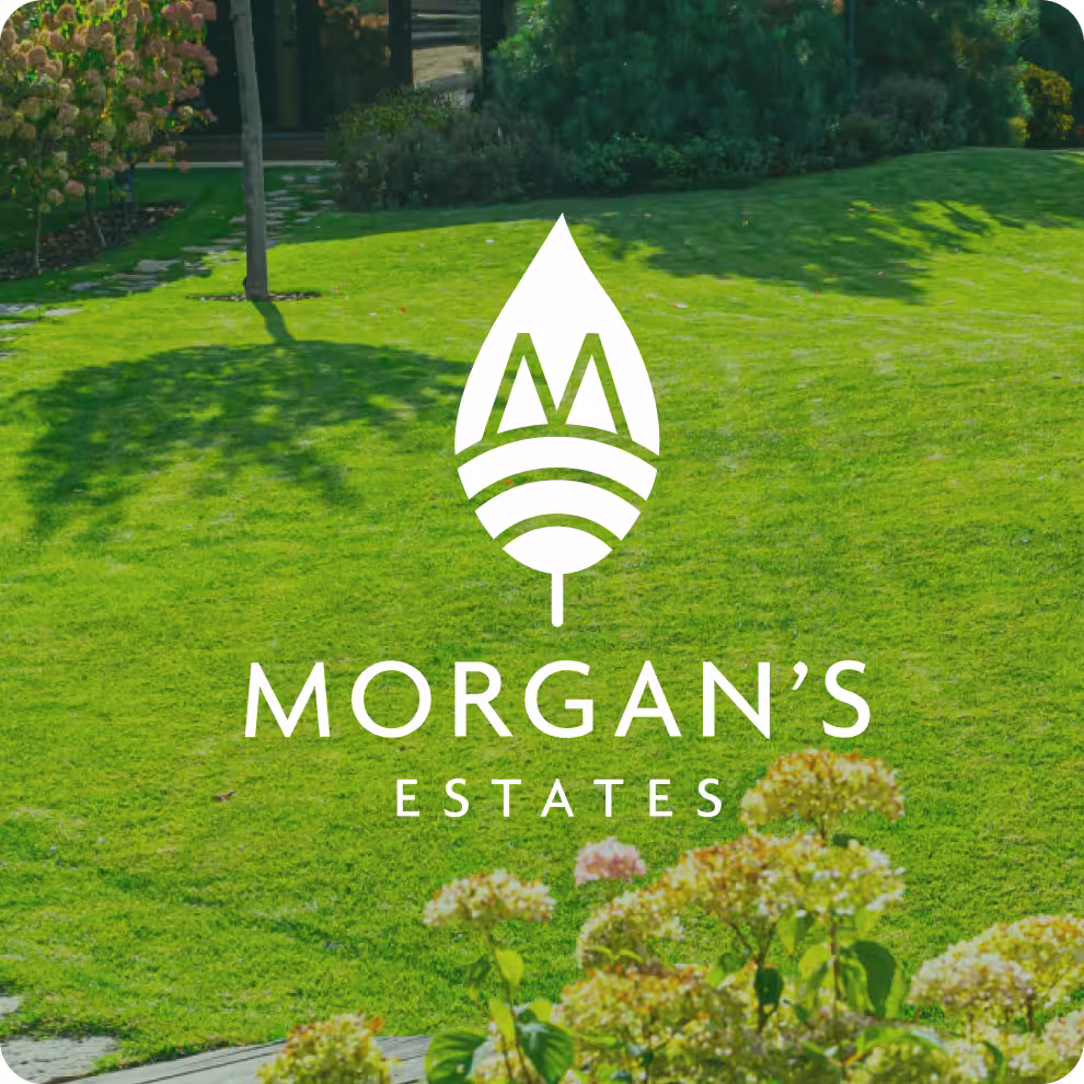 Morgan's Estates image 2 — commercial landscaping brand design