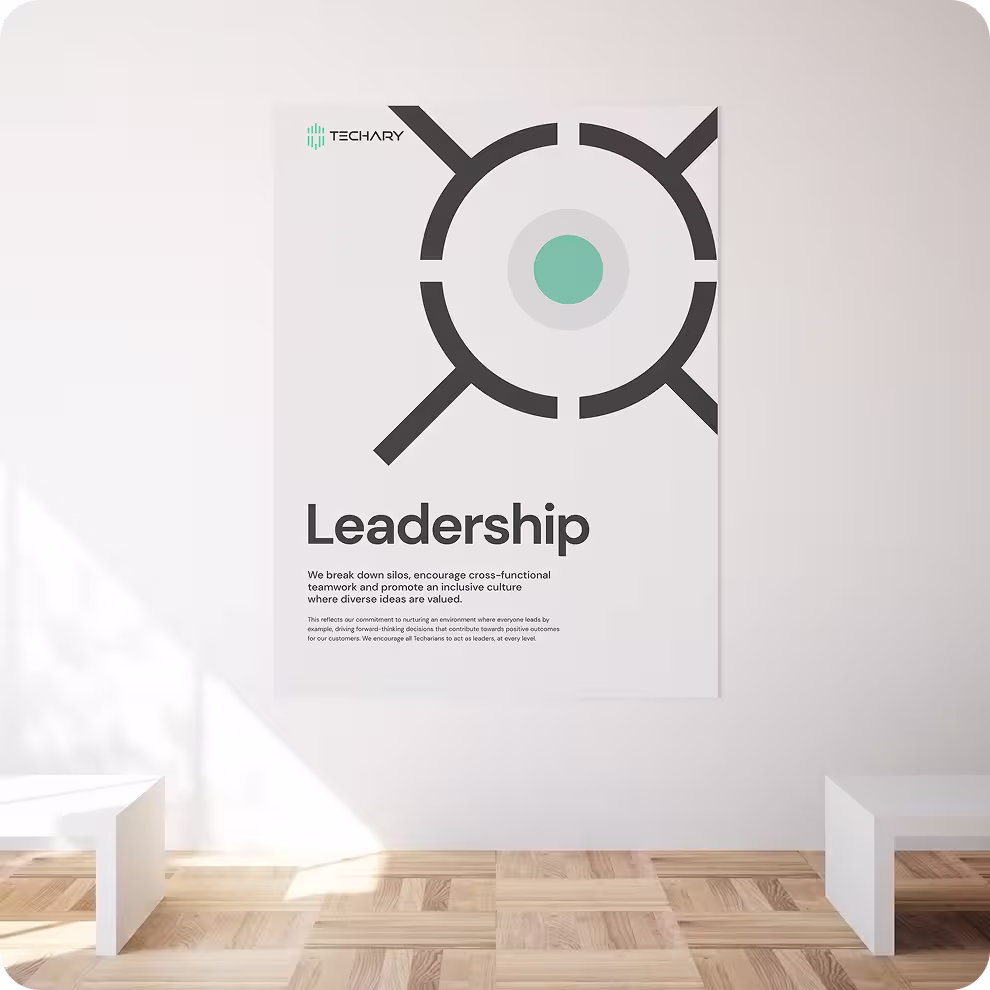 Techary graphic design image 2 — marketing material detail