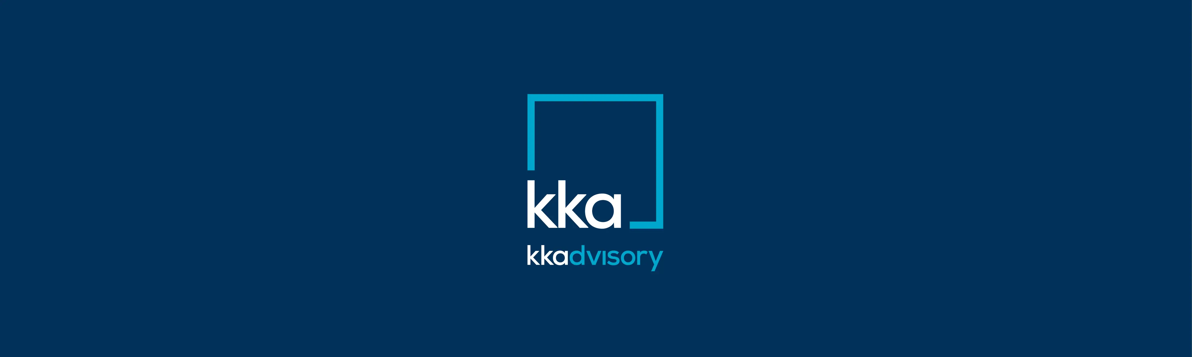 KK Advisory hero image — corporate advisory branding and website design