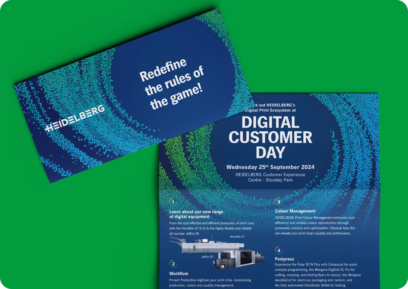 HeidelbergUK Digital Customer Day design image 3 — print advertising design
