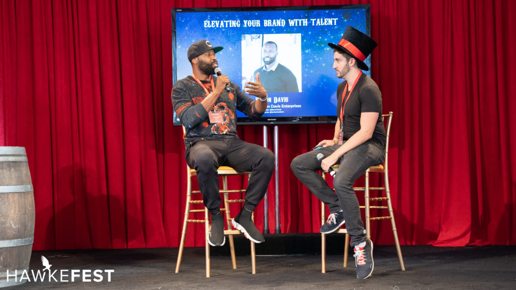 Baron Davis at Hawkefest