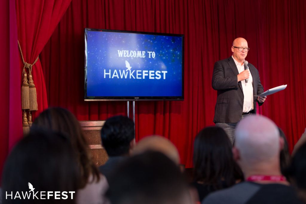 Mayor of Santa Monica at Hawkefest