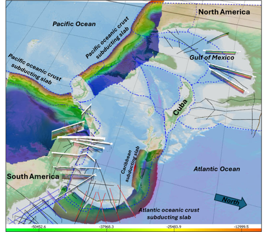 Deformable Plate Modeling of Caribbean Basins for Hydrocarbon Exploration and Development