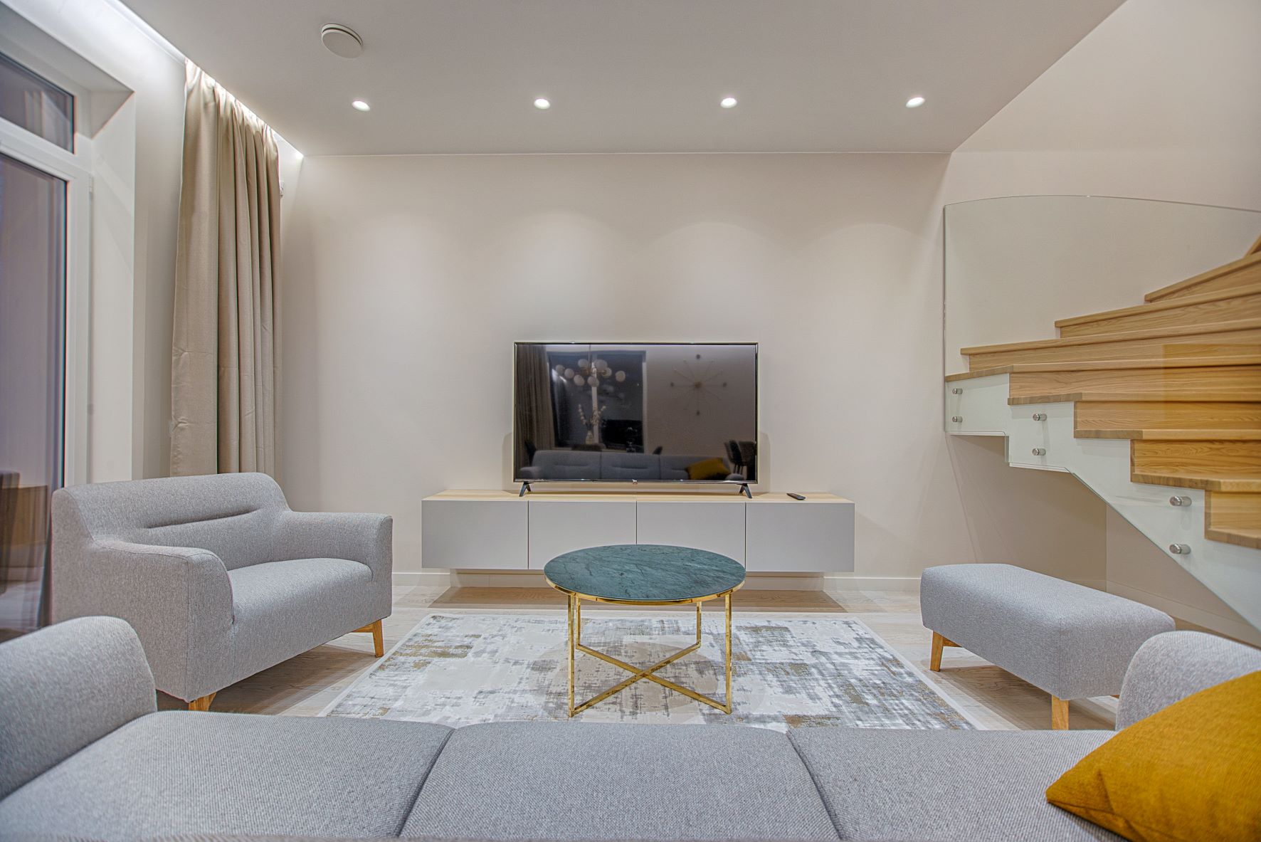 Virtually staged home