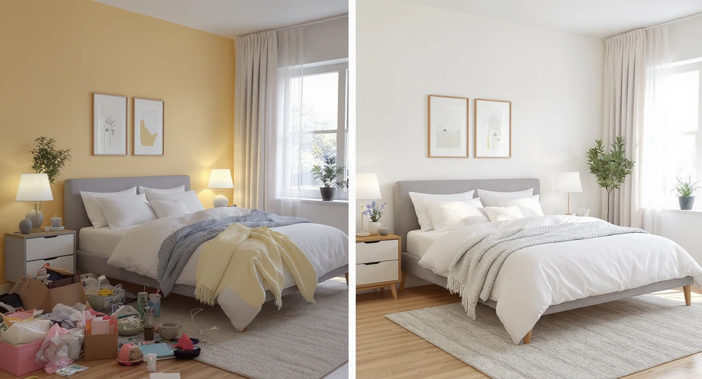 Image for Common Minimalist Bedroom Mistakes (And Correction Logic)