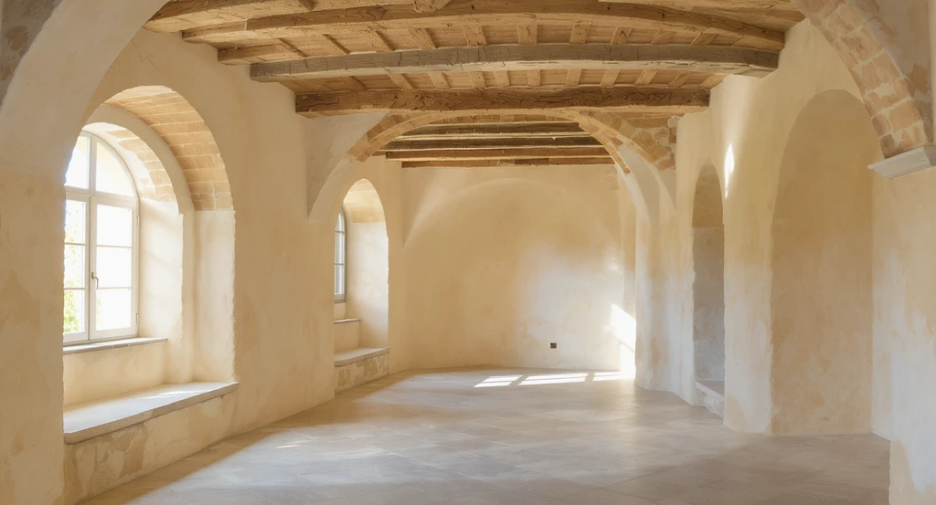 How to design a timeless sustainable home using arched doorways, natural wood beams, and durable plaster walls to avoid wasteful home renovation mistakes and minimize decor waste.
