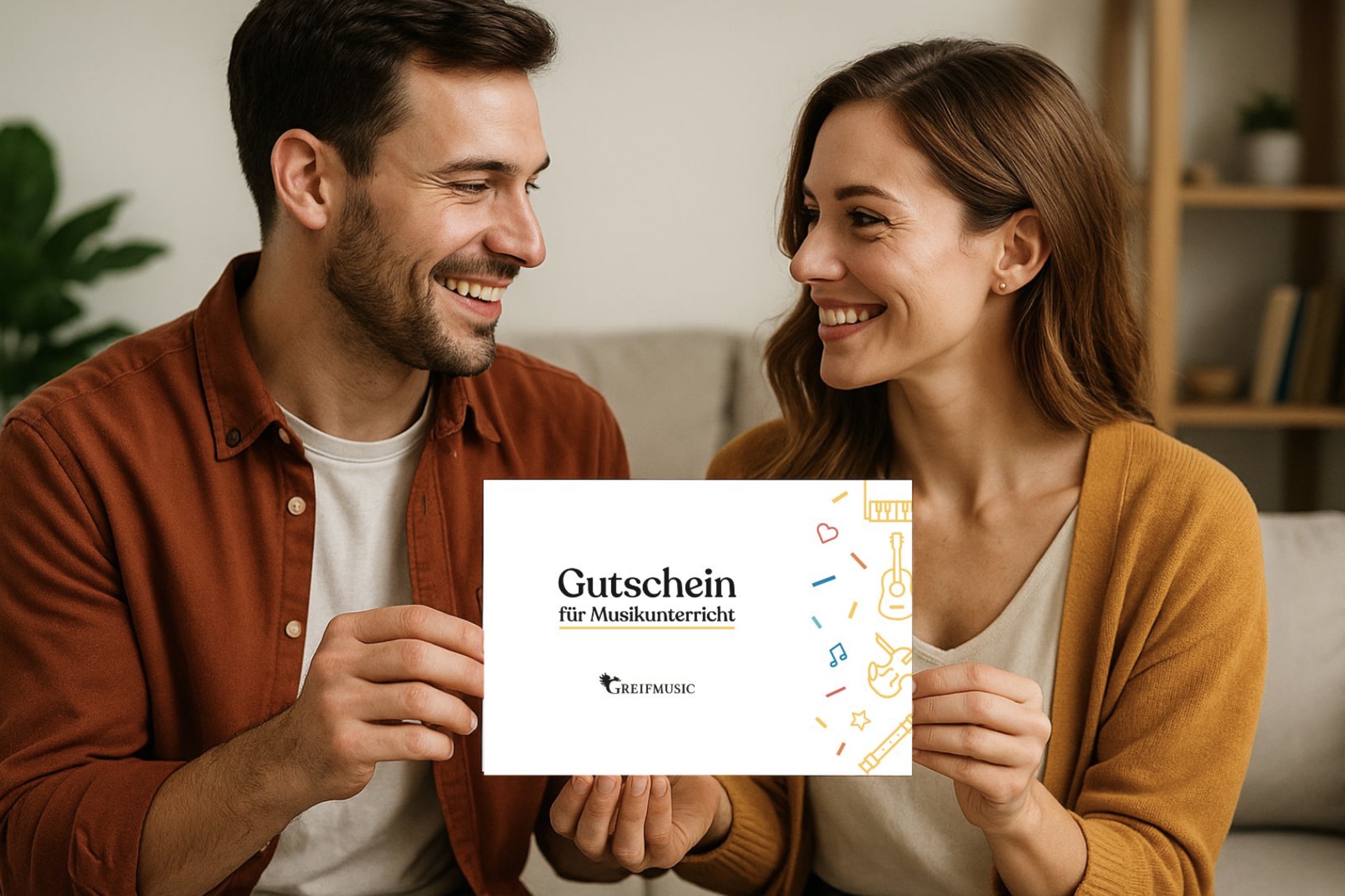Weihnachtsgeschenk Musikunterricht – Geschenkgutschein Berlin Greifmusic