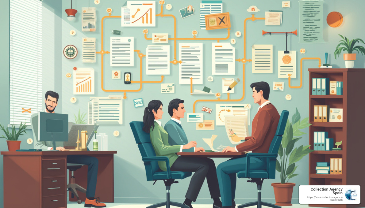 debt collection agency operational workflow - how do debt collection agencies work
