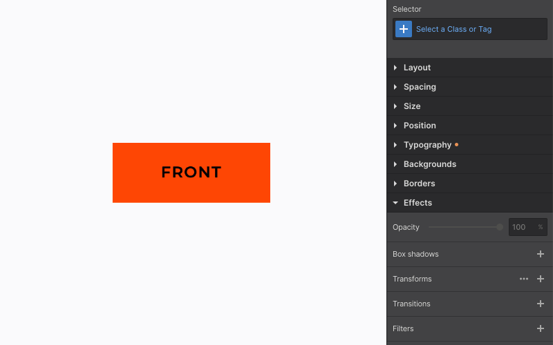 3D perspective button tutorial