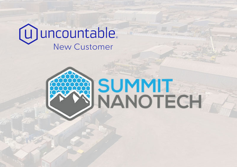 Summit Nanotech Container Photo - Uncountable New Customer Announcement - Blog Banner Image