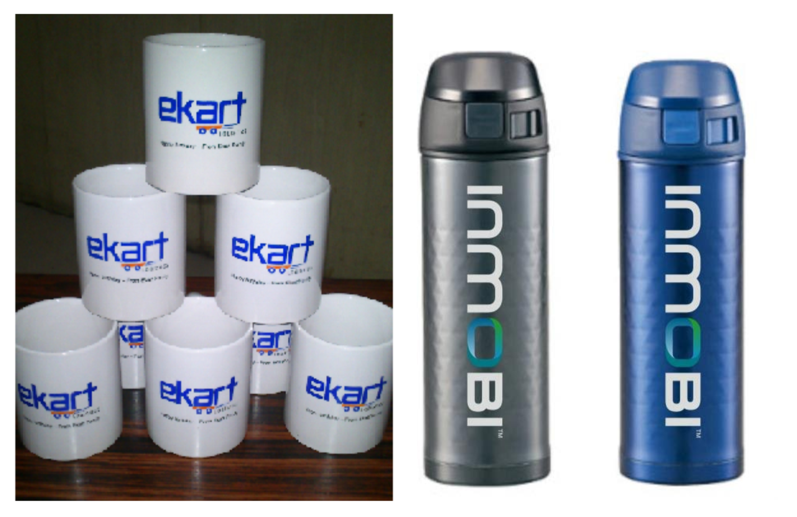 Personalised and packed - a few of the corporate gift customisations we offered during 2012-13