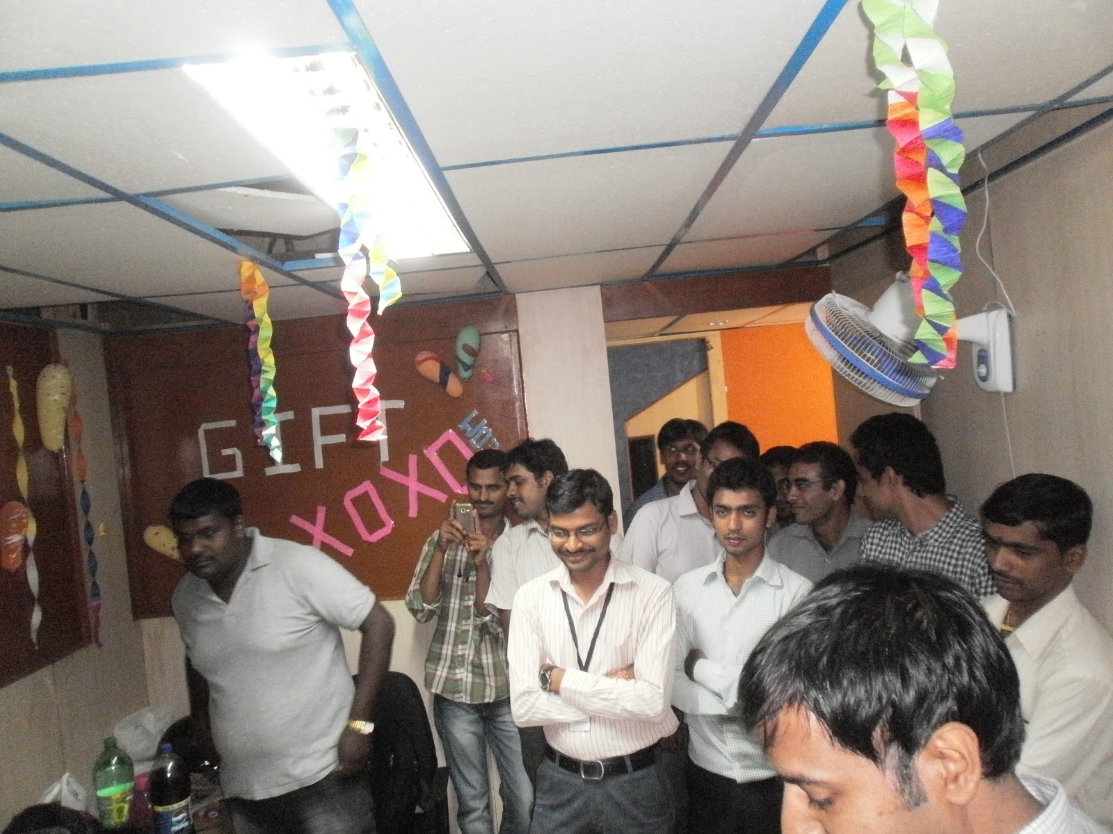 Small spaces and a tight knit team - a celebration at our first office