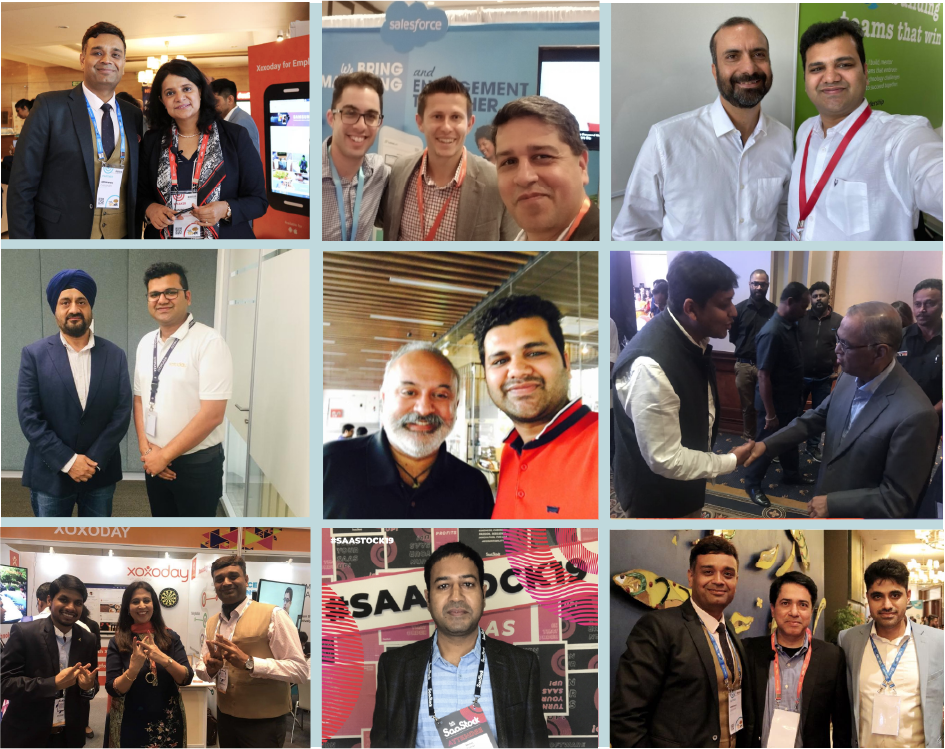 Luncheoning with the Moguls - our journey has given us the opportunity to meet many great minds