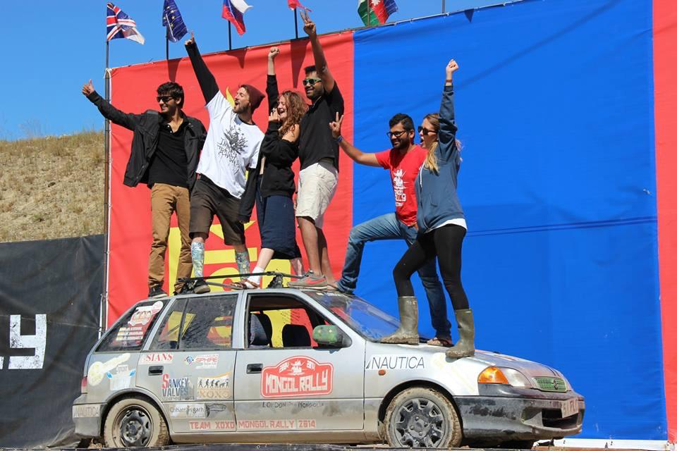 A drive around the world - when Giftxoxo sponsored the longest car drive of the world from London to Mongolia
