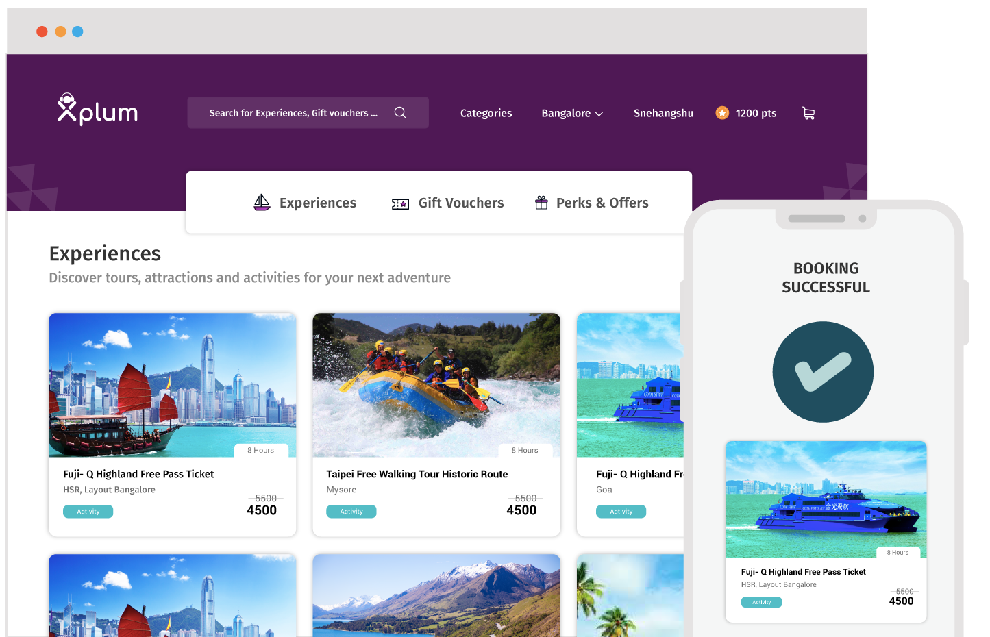 The Xoxoday Plum catalogue