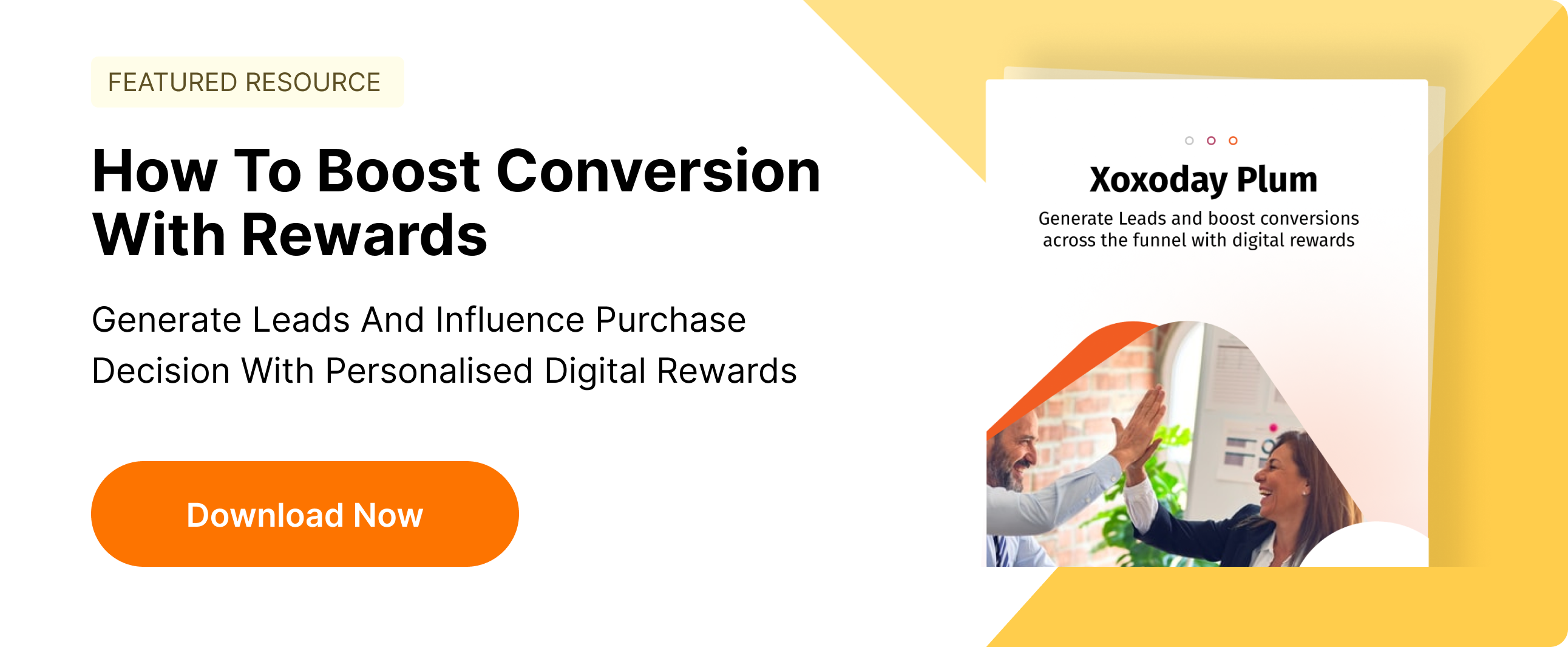 Boost Conversion with rewards
