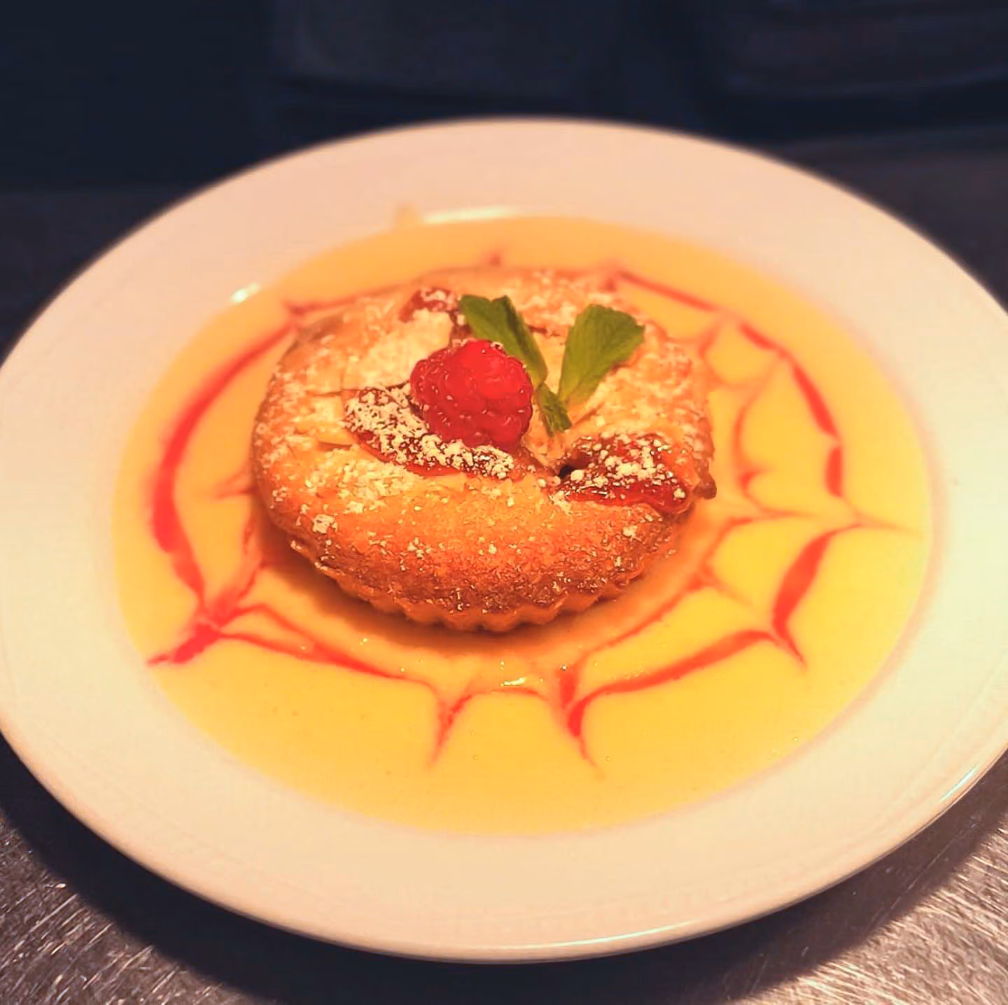 Indulge in our fine food with locally sourced ingredients.