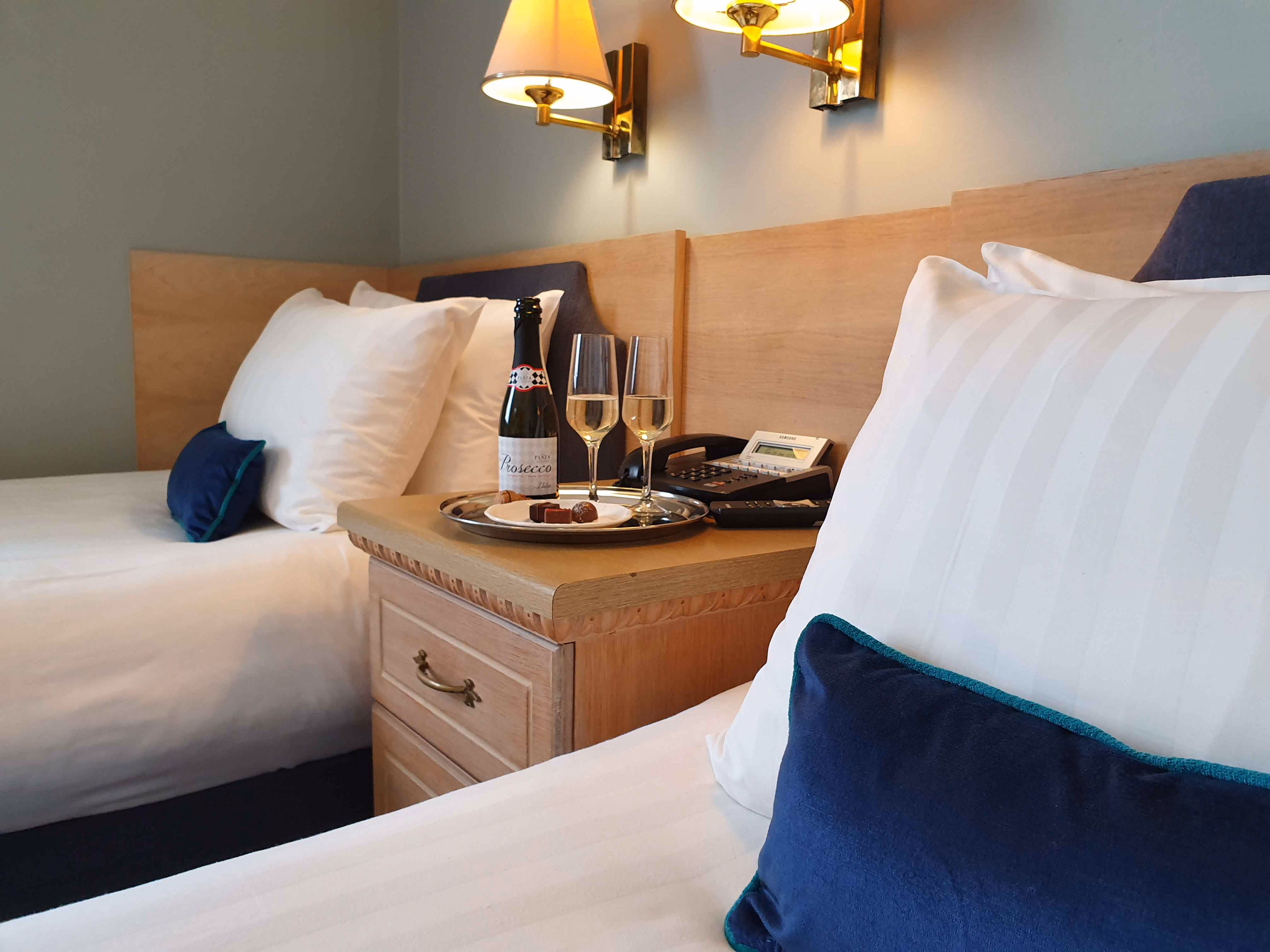 Double room in the Hotel Collingwood in Bournemouth