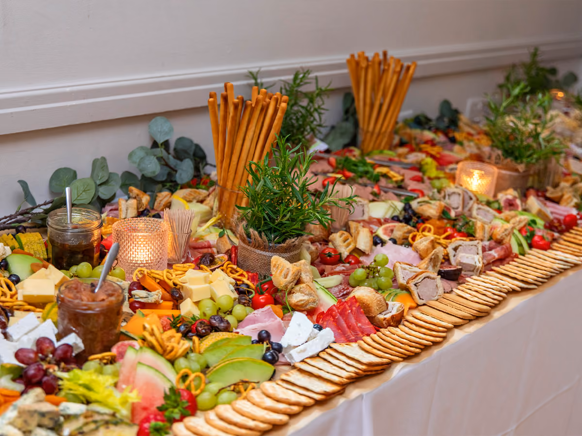 Wedding canape at Hotel Collingwood.