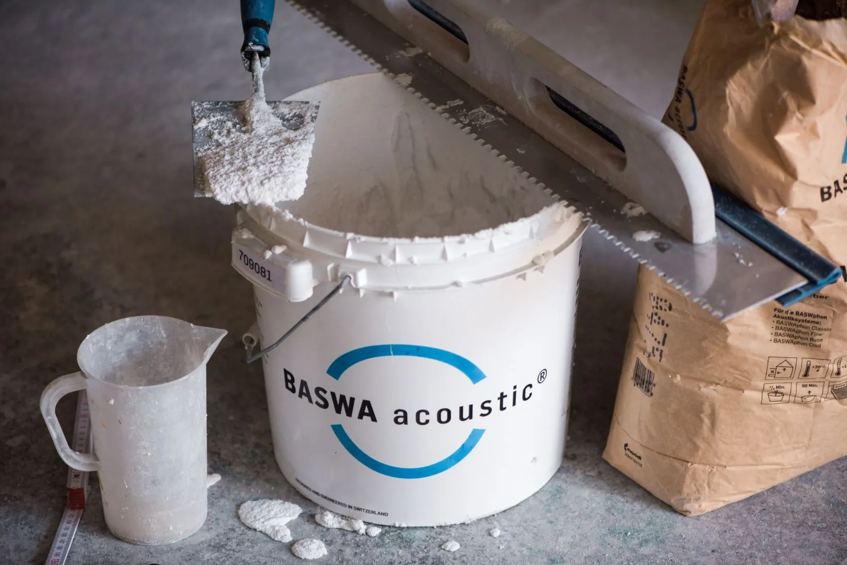 Acoustical Plaster Installation