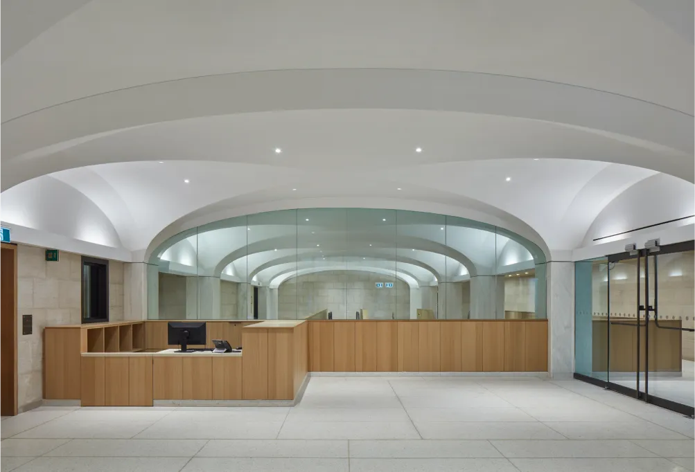 Acoustical Plaster in Government Building
