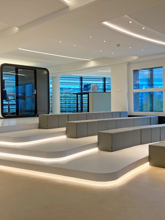 BASWA Natural on Curved Office Ceiling 