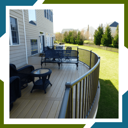 screened in porch project built by Woodscape Construction