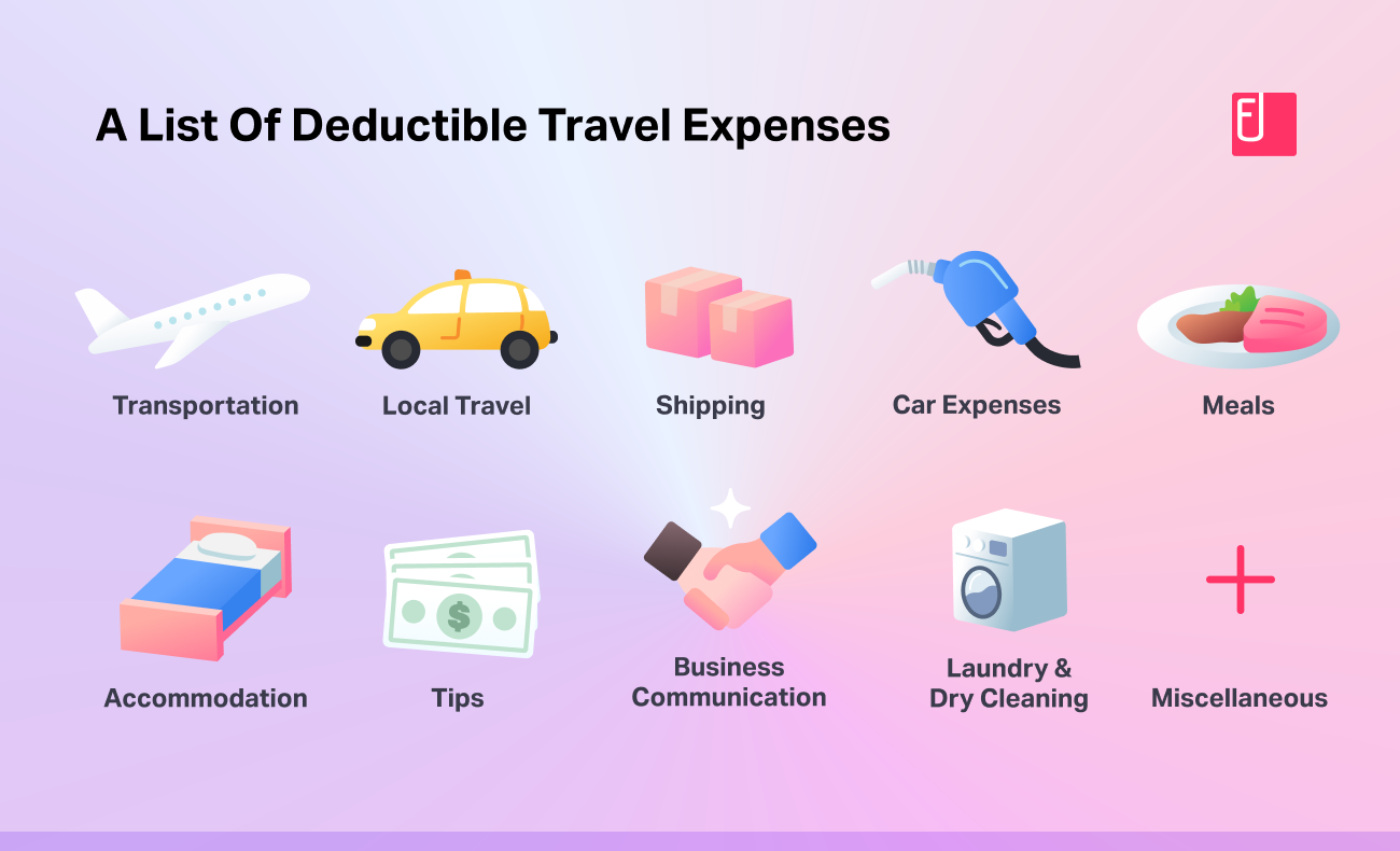 A List Of Deductible Travel Expenses 