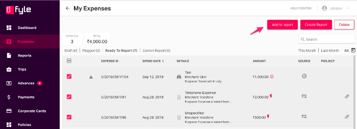 quickbooks-expense-report