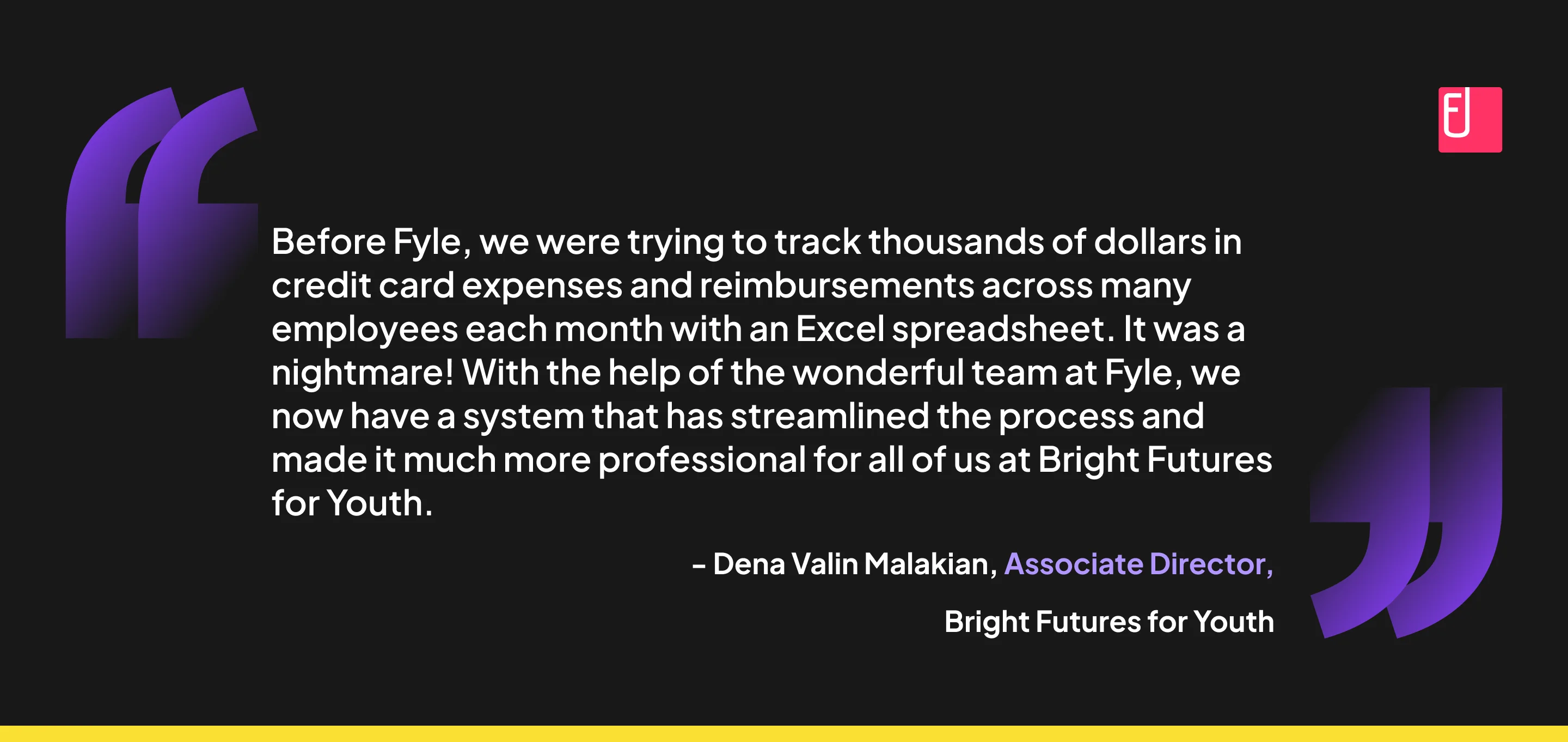How Bright Futures for Youth describes Fyle