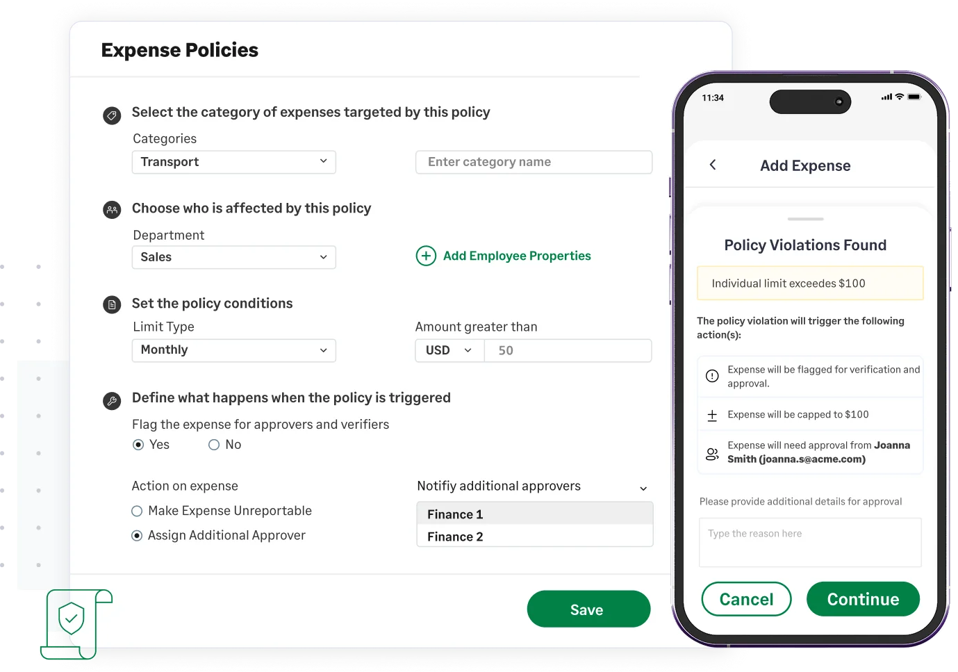 Compliant Reports