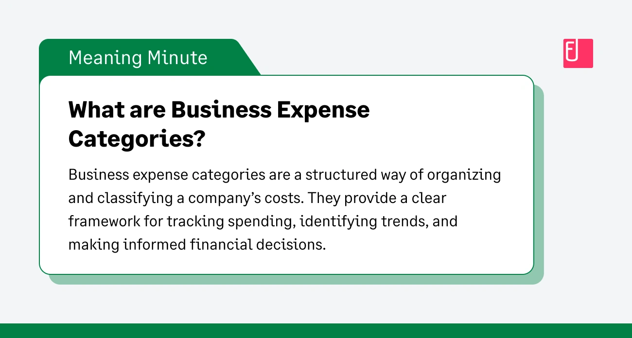 What Are Business Expense Categories?