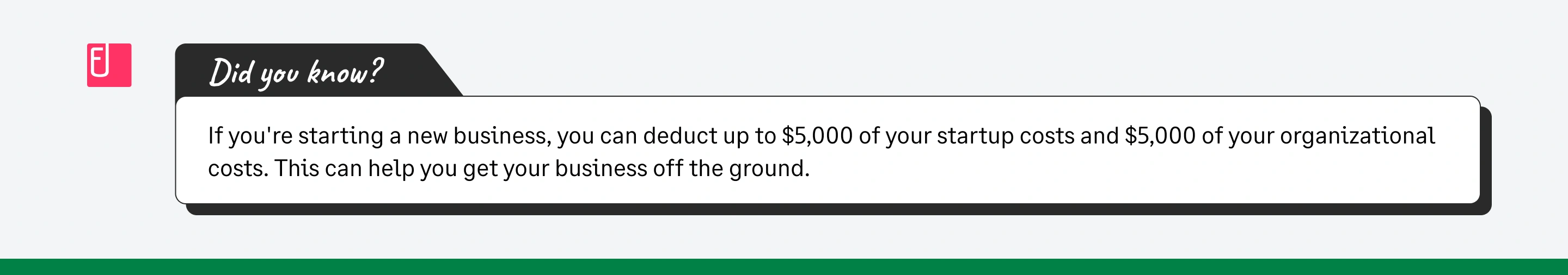 Deductible startup expenses