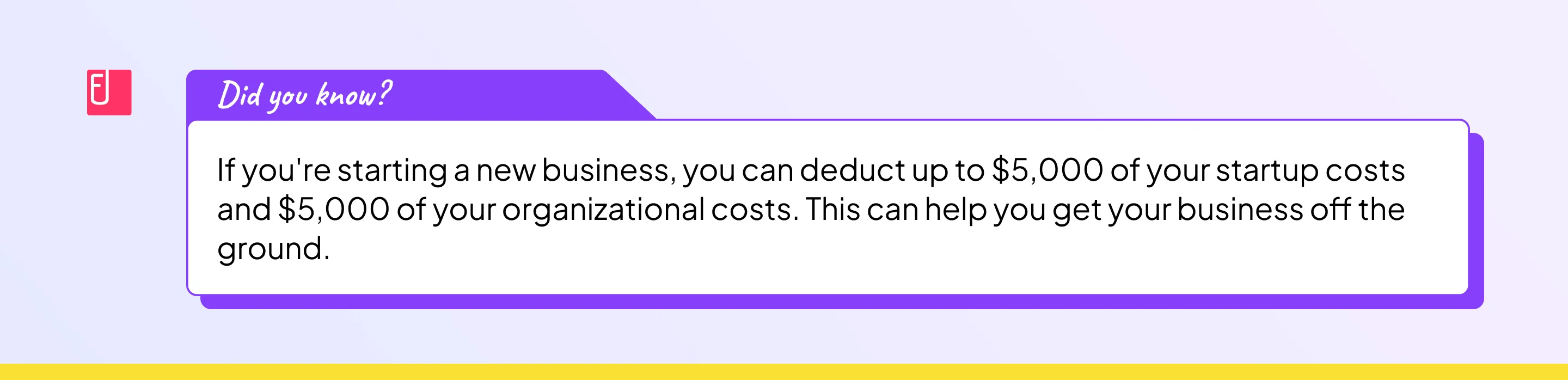 How much of your startup costs can you deduct?