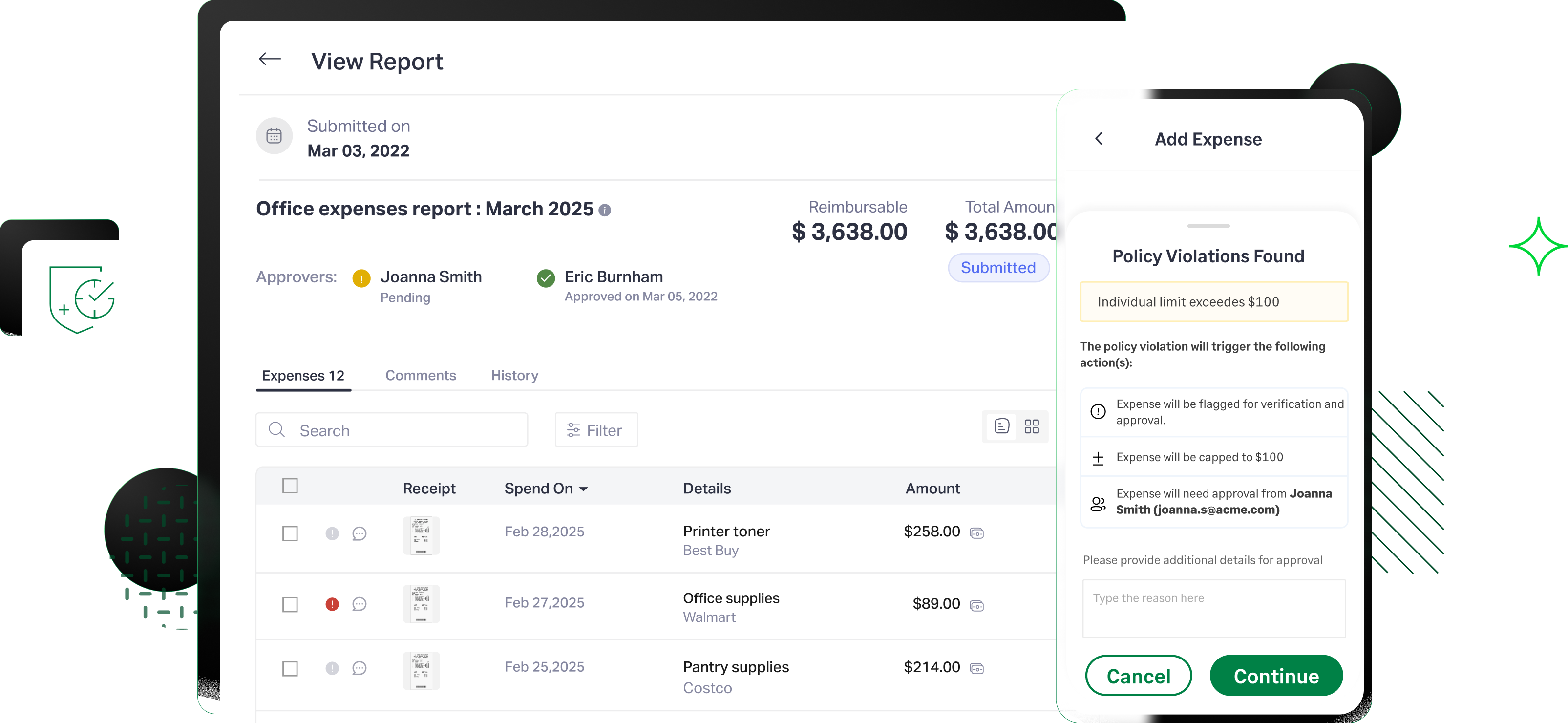Compliance comes easy with Sage Expense Management (formerly Fyle)