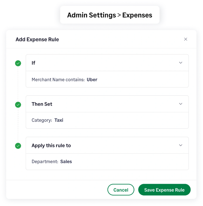 How Fyle's merchant-based expense rules automate expense coding