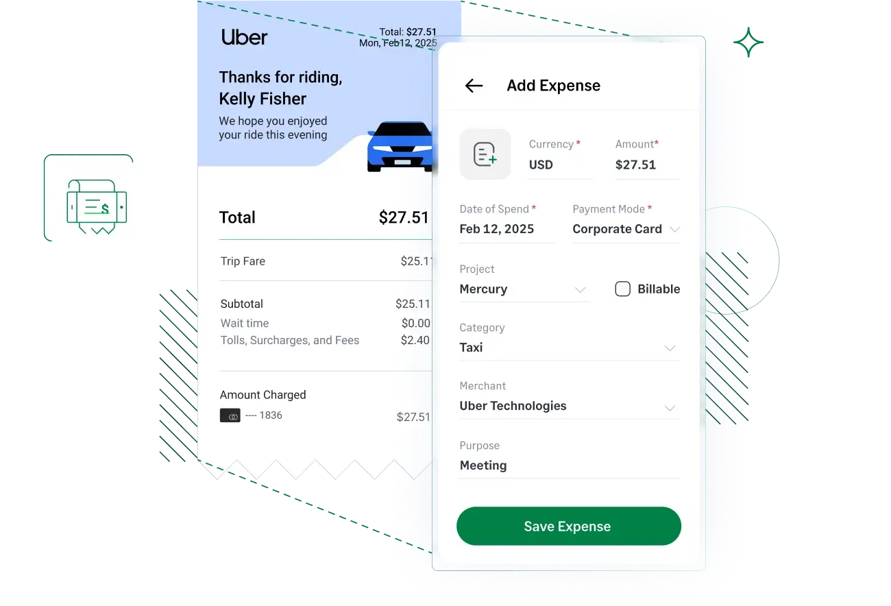 How church volunteers can snap and submit receipts on the go using the Sage Expense Management mobile app