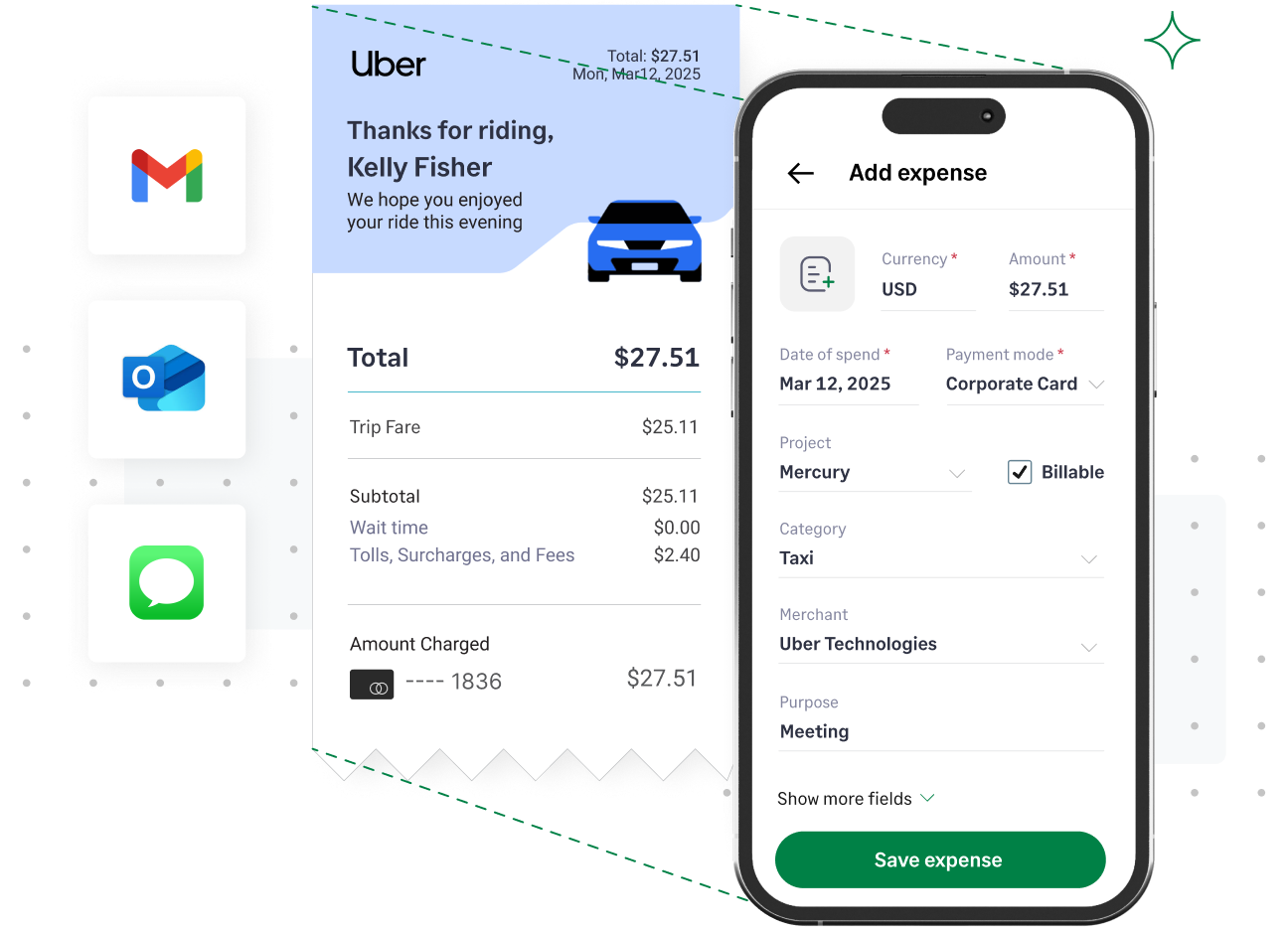 Automated Receipt Capture