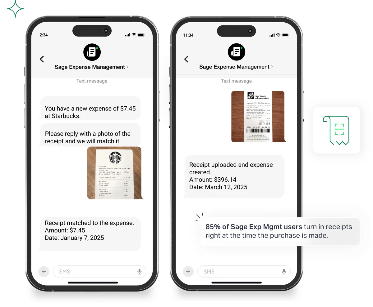 How Sage expense management