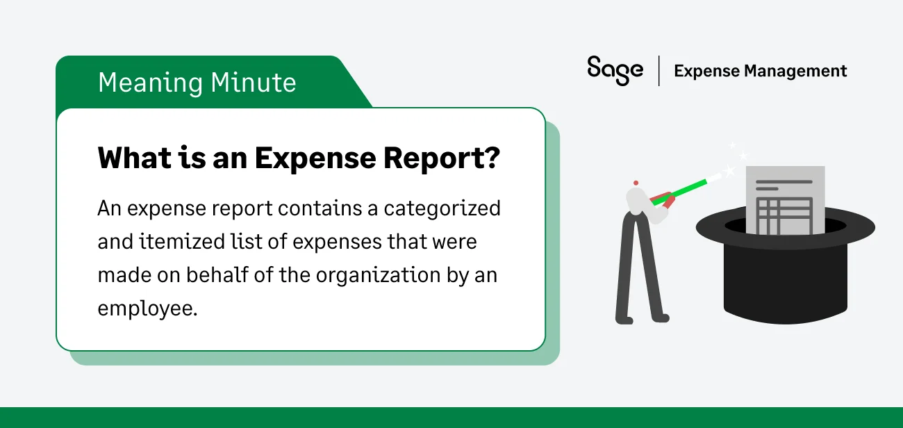What Is An Expense Report?