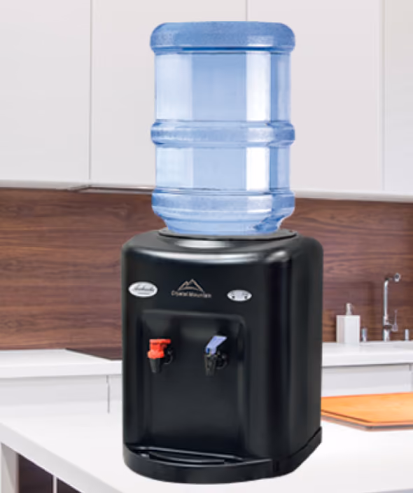 Crystal Mountain Avalanche table top water cooler