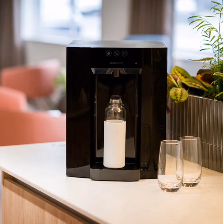 Borg & Overström black table top water cooler