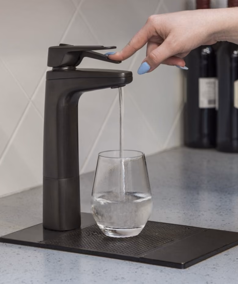 Billi filtered water tap in matte black